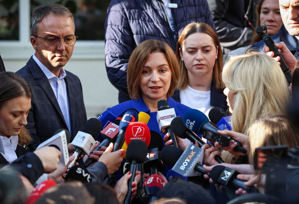 ▲▼東歐摩爾多瓦（Moldova）總統桑杜（Maia Sandu）（圖／路透）