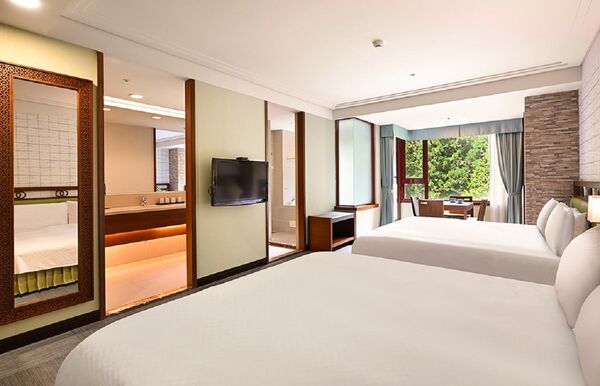 ▲▼阿里山賓館豪華家庭房。（圖／業者提供）