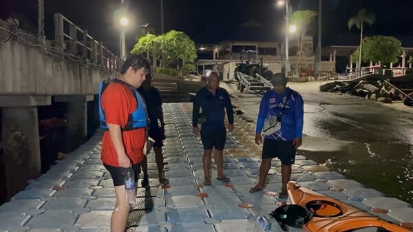 ▲▼Apple Watch救一命！　他深夜划船落水「靠這功能」迅速獲救。（圖／翻攝臉書I love Pattaya）