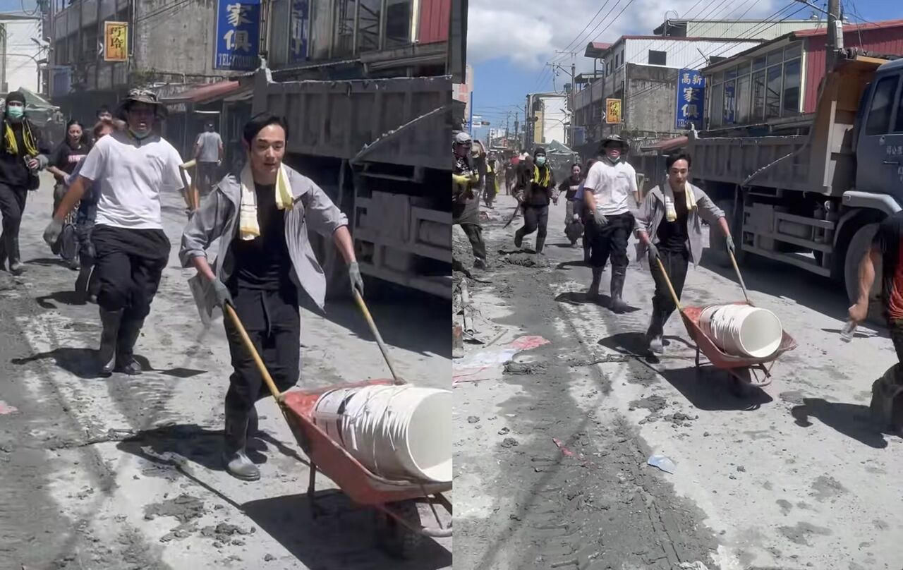 光復警報誤響！八炯被拍「推獨輪車逃命」：怎麼拍到這麼狼狽的我