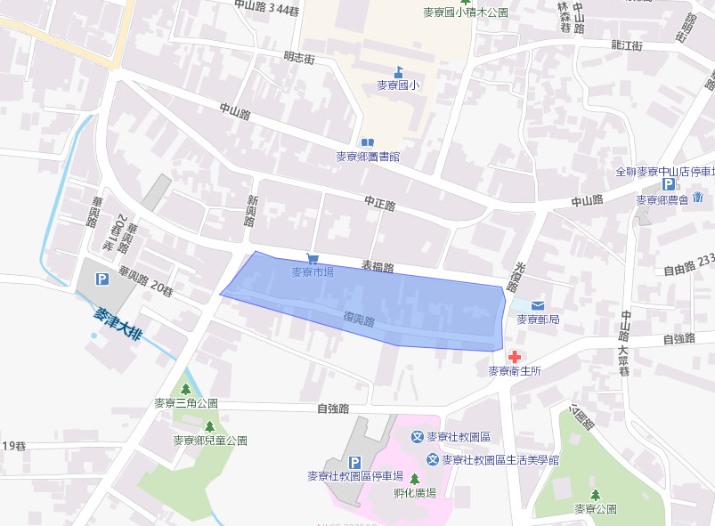 ▲雲林縣/麥寮鄉/麥豐村、表復路、復興路。。（圖／台灣自來水公司）