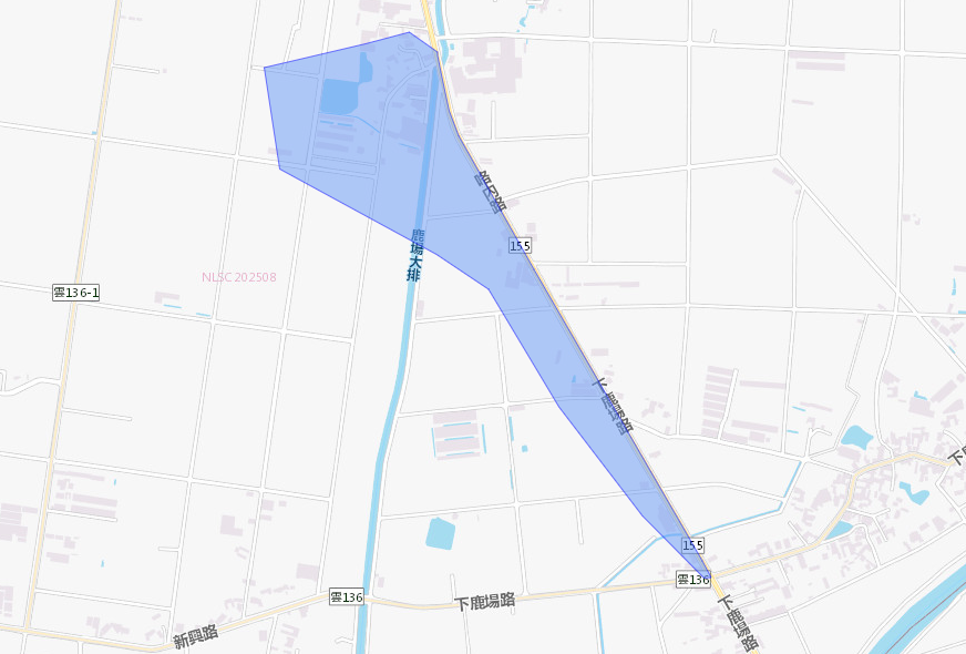 ▲▼雲林縣/四湖鄉/湖寮村、鹿場村、下鹿場路、咯內路。。（圖／台灣自來水公司）