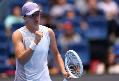 北京賽／2025年第17盤6比0！　對手傷退斯威雅蒂晉級16強