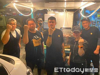 災區最暖風景！漢堡超人日煎上千份　志工「強制斗內」丟錢就跑