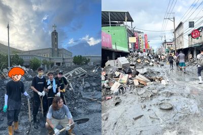 百萬YouTuber衝花蓮救災　8心得曝真實狀況「台灣人很暖」