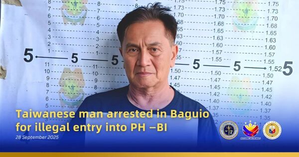 ▲▼ 台灣男子Cheng Chin-Pang在北部山城碧瑤市（Baguio City）落網。（圖／翻攝自菲律賓移民局）