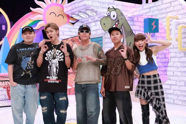 ▲▼《綜藝OK啦》羅志祥、 玖壹壹春風、洋蔥、健志、何美            。（圖／中天綜合台提供）