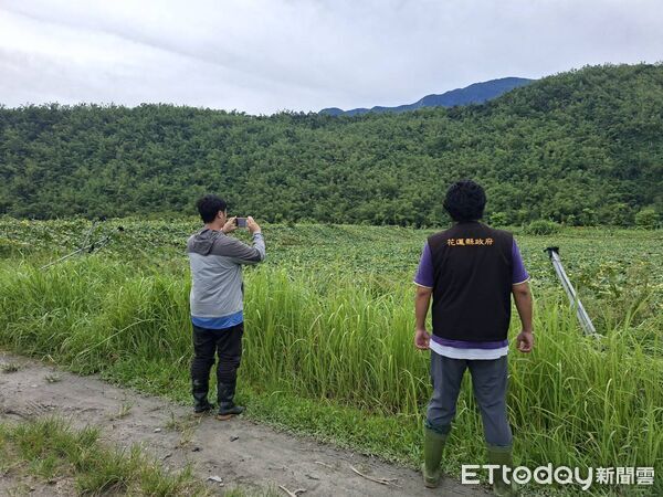 ▲▼花蓮光復鄉受堰塞湖潰壩衝擊，農業相關產業損失近4億。（圖／記者王兆麟翻攝，下同）