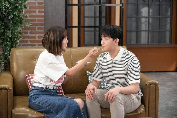 ▲大牙回歸台八，在《百味人生》與陳謙文、林萱瑜展開三角戀。（圖／三立提供）