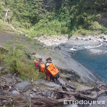 ▲▼ 屏東瑪家鄉沙拉灣瀑布今日發生一起溺水案件            。（圖／記者陳崑福翻攝）