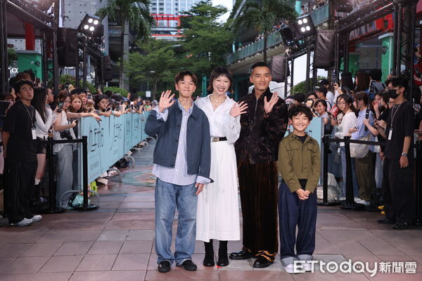 ▲▼ 《他年她日》首映會, 陳澤耀,韓佩瑤,王子軒,黃梓曜  。（圖／記者徐文彬攝）