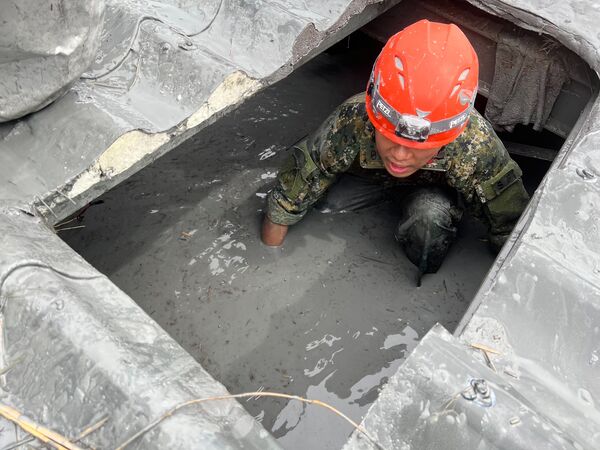 ▲陸軍司令部29日表示，國軍分秒必爭，持續投入災區復原。（圖／陸軍司令部提供）