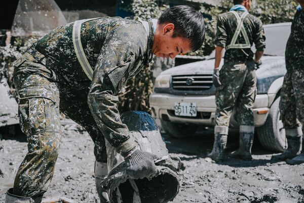 ▲▼陸軍司令部29日表示，國軍分秒必爭，持續投入災區復原。（圖／陸軍司令部提供）