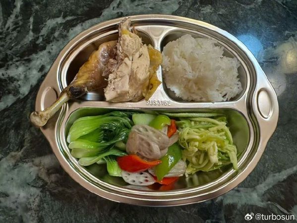 ▲孫儷曬健康餐登上微博熱搜第一。（圖／翻攝自微博／孫儷）