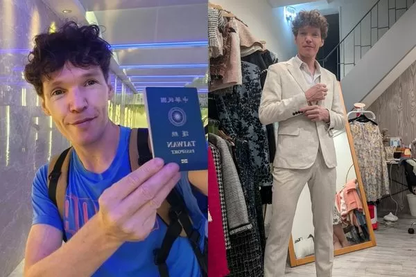 ▲▼法裔主持人赴花蓮救災遭酸「穿綠背心作秀」：很委屈。（圖／翻攝自Facebook／吉雷米-一粒米）