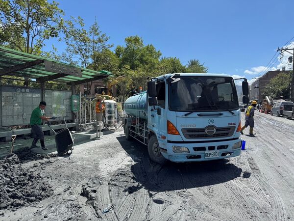 ▲台水宣布光復鄉本期水費免收，全力推動復水。（圖／台水公司）