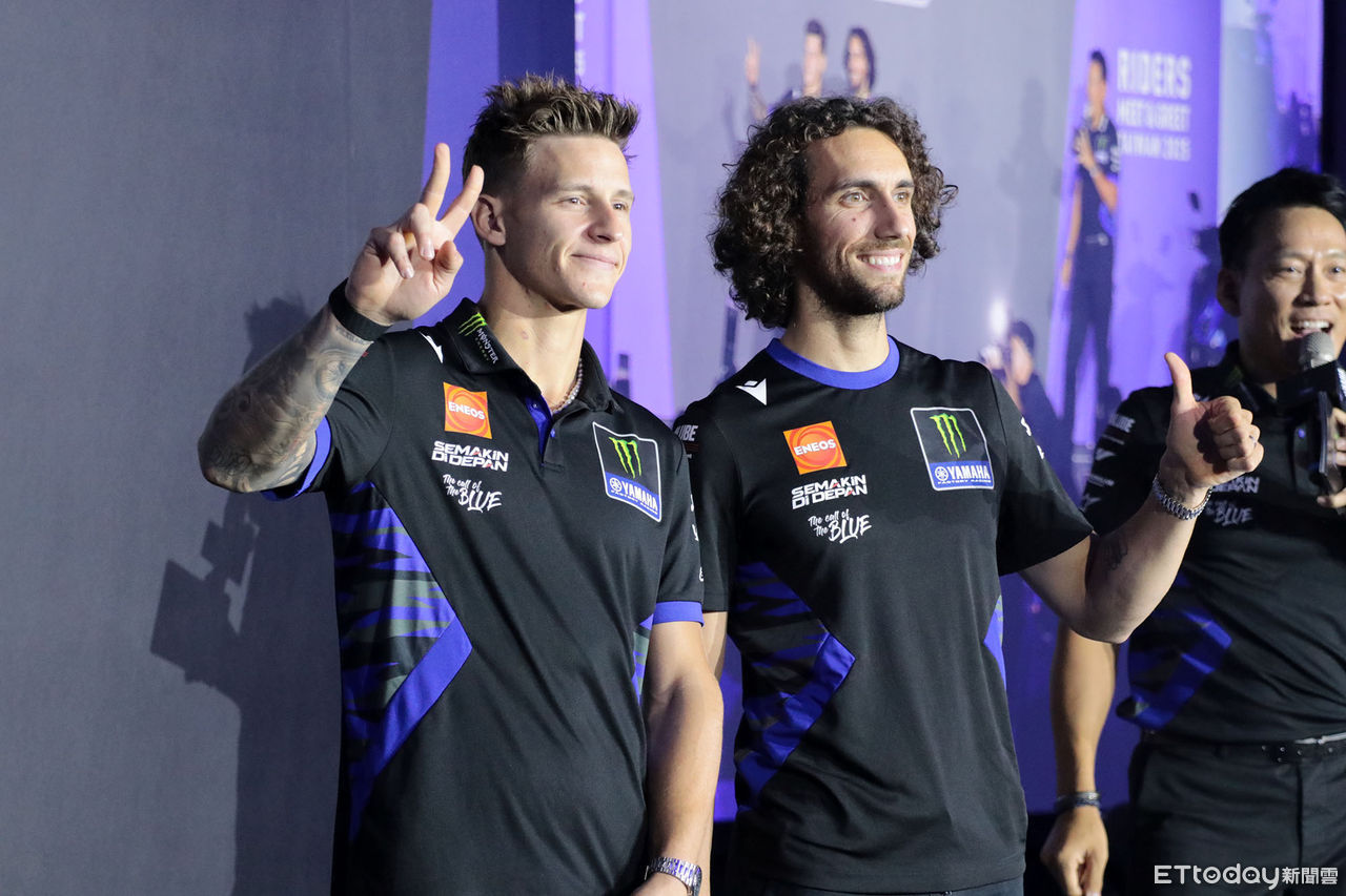 ▲YAMAHA「MotoGP廠隊車手現身台北」！超有誠意加碼200位鐵粉嗨翻。（圖／記者張慶輝攝）