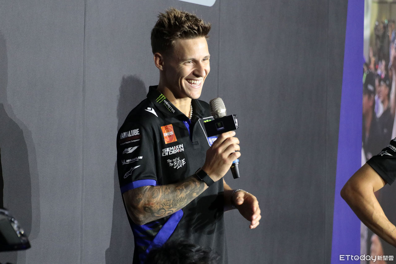 ▲YAMAHA「MotoGP廠隊車手現身台北」！超有誠意加碼200位鐵粉嗨翻。（圖／記者張慶輝攝）