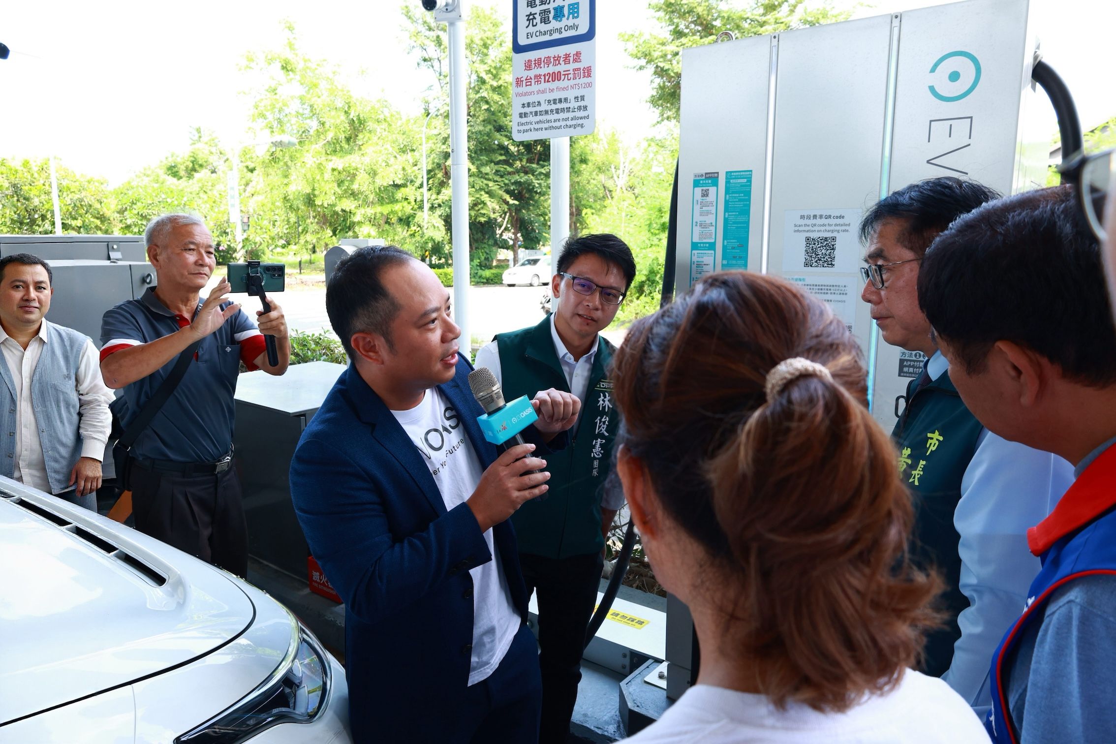 ▲▼EVOASIS,臺南市府,快充站。（圖／EVOASIS提供）