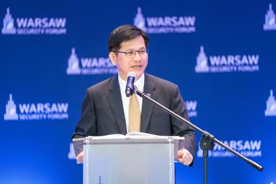 台外長首登「華沙安全論壇」　林佳龍：台灣準備好與歐洲共創繁榮