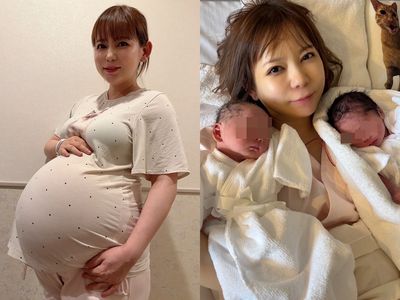 快訊／中川翔子生了！首曬照「兩手緊抱雙胞胎」性別體重大方公開