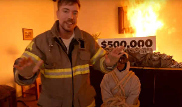 ▲▼MrBeast新片惹議。（圖／翻攝自YouTube／MrBeast）