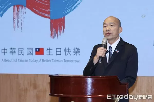 ▲▼ 韓國瑜主持國慶大會記者      。（圖／記者徐文彬攝）