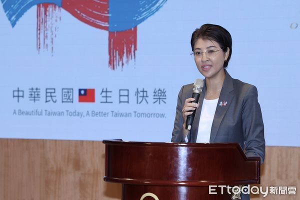 ▲南投縣長許淑華30日出席國慶大會記者會。（圖／記者徐文彬攝）