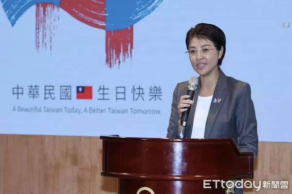 ▲南投縣長許淑華30日出席國慶大會記者會。（圖／記者徐文彬攝）