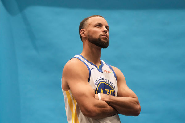 ▲▼NBA媒體日，勇士柯瑞、格林、巴特勒 。（圖／達志影像／美聯社）