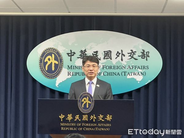 ▲▼外交部發言人兼公眾外交協調會執行長蕭光偉。（圖／記者詹詠淇攝）