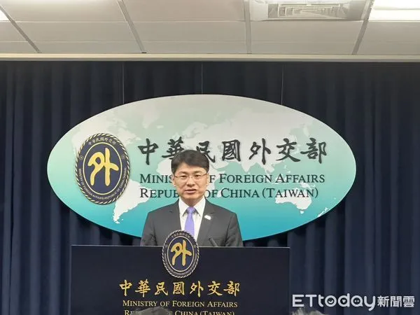 ▲▼外交部發言人兼公眾外交協調會執行長蕭光偉。（圖／記者詹詠淇攝）