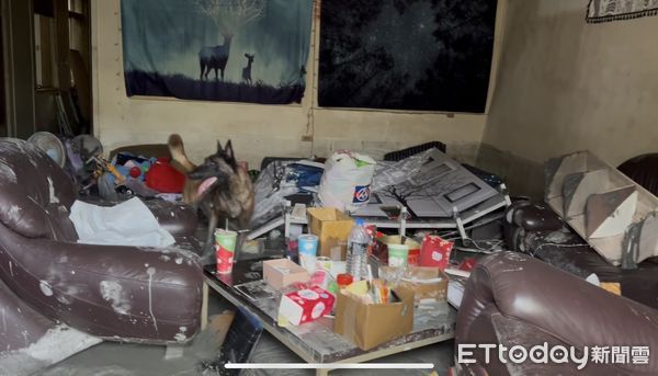 ▲台南市消防局特搜隊9月25日趕赴花蓮支援堰塞湖災情，28日晚間平安返抵。（記者林東良翻攝，下同）