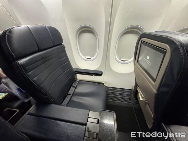▲▼聯合航空商務艙示意圖。（圖／記者蔡玟君攝）