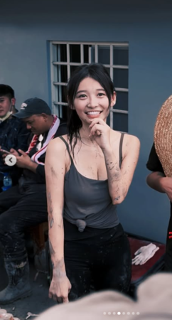 ▲▼祈錦鈅。（圖／翻攝自Instagram／maxinechiii）