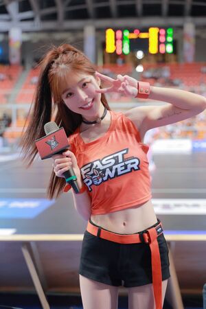 ▲倪喧重回到啦啦隊的行列。（圖／經紀人提供，翻攝倪喧IG）