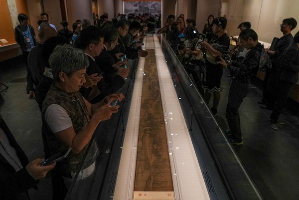 ▲▼北京故宮，清明上河圖。（圖／翻攝北京日報）