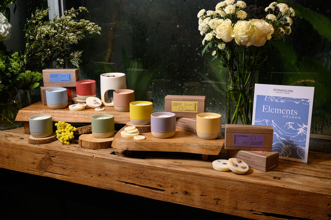 STONEGLOW,AROMATHERAPY ASSOCIATES,香氛,擴香瓶,香氛蠟,蠟燭,沐浴油,保養,。（圖／品牌提供）