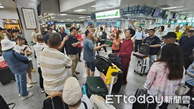 金門機場候補排爆!加開1航班仍有百人滯留 旅客怒吼「我要回家」