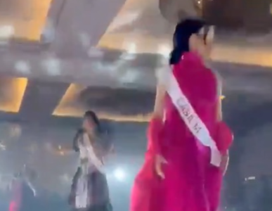 菲律賓宿霧6.9強震！　選美現場「驚險狂晃」影片曝