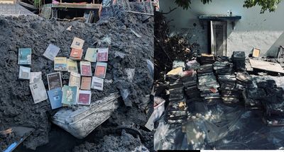 3萬本藏書埋在泥流! 災民身分超驚人