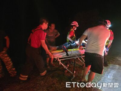 屏東男深夜墜2米深邊坡「脊柱受傷命危」 村長撂人搶救