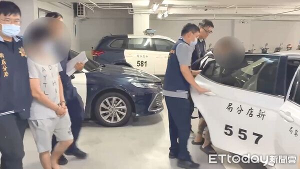 ▲董男夥同彭男搶魯陳男，帶回租屋處痛毆取財。（圖／記者陸運陞翻攝）