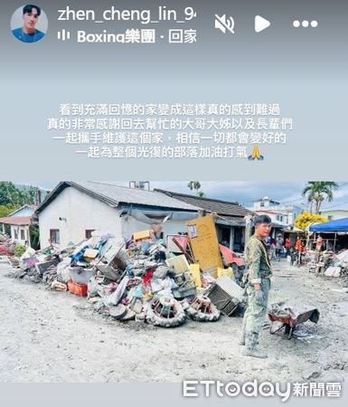 ▲▼        富邦悍將投手老家毀了！舅媽「掃到半殘」依舊正向：不哭！不能一直哀愁     。（圖／記者劉邠如攝）