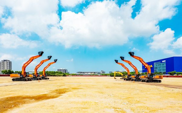 ▲國泰人壽桃園高鐵站前第一階段新建案今天上午舉行開工典禮。（圖／市府新聞處提供）