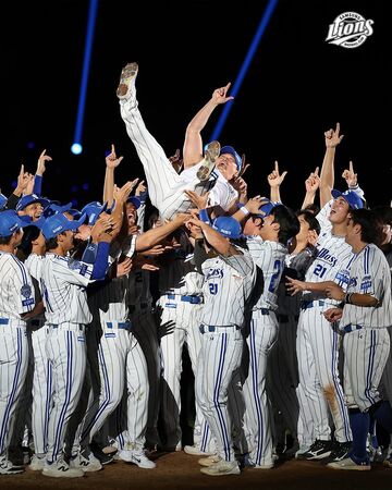 ▲▼吳昇桓引退儀式。（圖／三星獅臉書粉絲團）