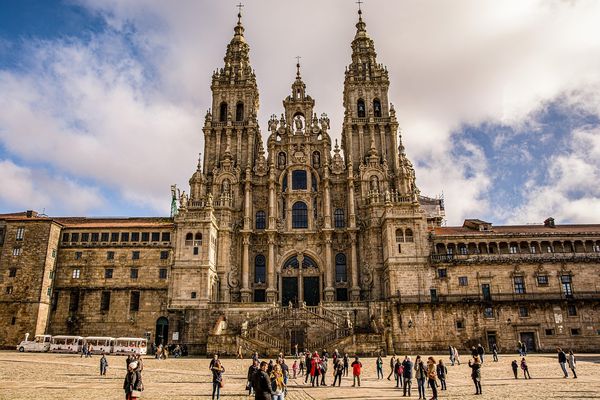 ▲▼西班牙朝聖之路終點聖地牙哥-德孔波斯特拉Santiago de Compostela。（圖／取自免費圖庫pixabay）