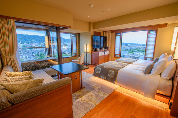 ▲▼京都時代祭，Sora Niwa Terrace Kyoto Bettei（圖／Booking.com提供）