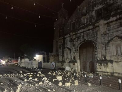 百年教堂震垮!宿霧強震釀69死 宣布進入災難狀態