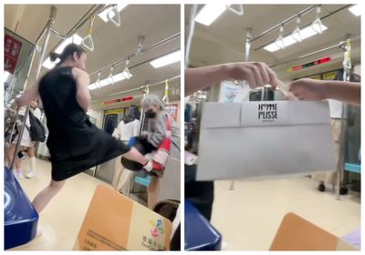 飛踢男怒踹婦人「最大受益者是它」!網猛cue三宅一生:要給代言費